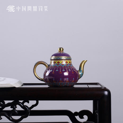 问鼎钧瓷梨韵壶 (锦上繁华) （缺货）南宫壶 (锦上繁华) 商品图0