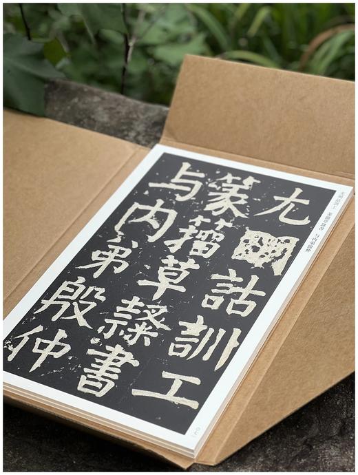 《中国经典书法碑帖：颜家庙碑》，4开，散页，河北教育出版社2019年一版一印，共200页，定价198，售价148元。 商品图8