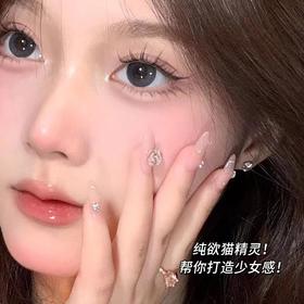 【妈生感上镜！纯欲猫眼睛睫毛】放大双眼，舒适零负重，有神又灵动！大容量猫系精灵漫画自然假睫毛单簇分段恶魔上镜睫毛