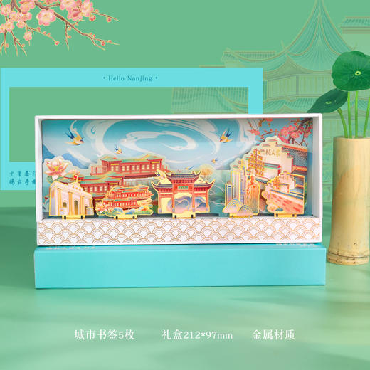 【景点文创彩绘书签】城市建筑文旅局纪念品 金属书签旅游纪念小礼品 商品图8