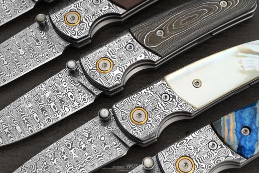 三希堂  现代刀系列  猛犸小折  未开刃 商品图5