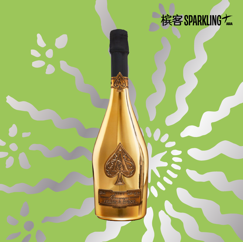 Armand de Brignac Brut Gold 黑桃 A 金瓶香槟