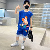 男童背心套装夏装2024新款儿童运动服潮帅气时髦大童衣服男孩夏款 商品缩略图1
