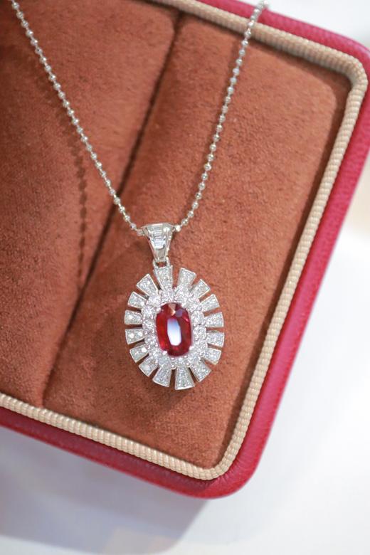 1.0ct 红宝石吊坠 商品图0