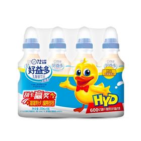 好益多原味200ml*4瓶/排(硅胶奶嘴)(6925982181858)