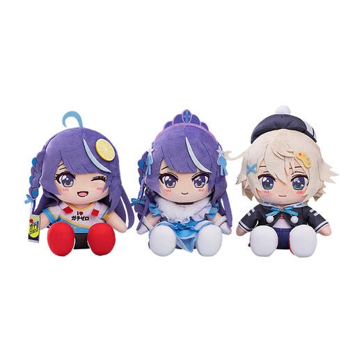【GSC现货】毛绒玩偶 心音淡雪／彩真白／小咻瓦 身为VTuber的我因为忘记关台而成了传说 商品图4