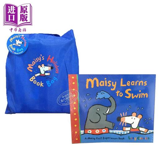【中商原版】Maisy Swimbag goes camping小鼠波波6本册套装 送环保袋 英文版绘本 廖彩杏书单 儿童早教图画书 启蒙睡前晚安故事书 商品图1