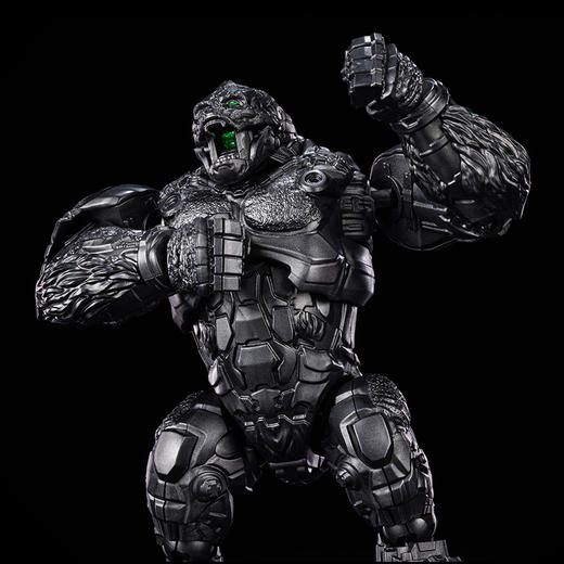 布鲁可积木人QS2349超越版 变形金刚 猩猩队长（野兽模式） 商品图2