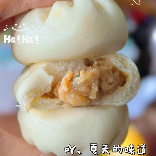 小额娘 青菜/荠菜/鲜肉/油渣萝卜丝/高菜墩墩小包子 2盒起售周六不发 商品图8