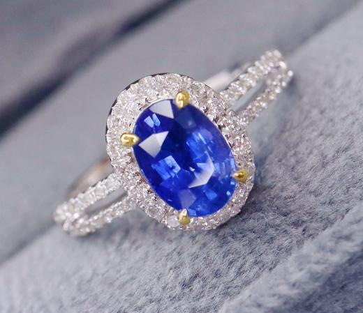 1.2ct 蓝宝石戒指 商品图3