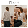 OLrain欧芮儿法式假两件针织衫女早秋2024年新款显瘦薄款套头上衣 商品缩略图4