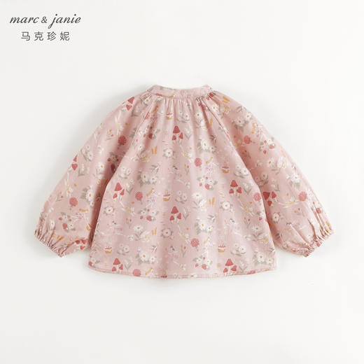 马克珍妮女童法式碎花衬衫儿童衬衣小衫纯棉上衣秋装新款241112 商品图1