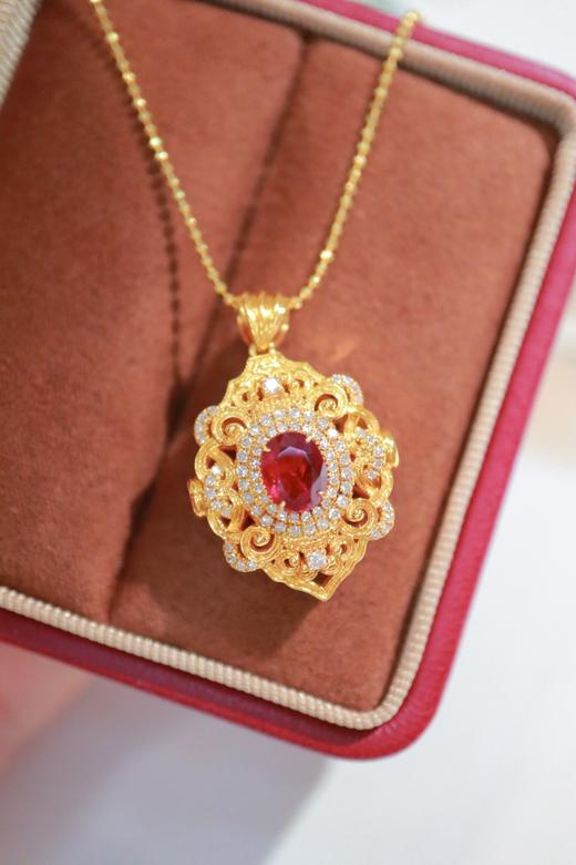 1.01ct 红宝石吊坠 商品图4