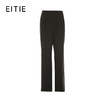 EITIE爱特爱秋季新款显瘦利落百搭通勤高腰黑色休闲裤7905603 商品缩略图5