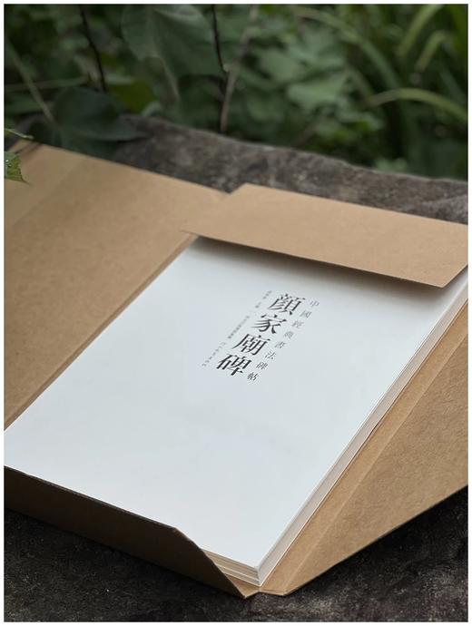 《中国经典书法碑帖：颜家庙碑》，4开，散页，河北教育出版社2019年一版一印，共200页，定价198，售价148元。 商品图2