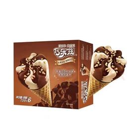 伊利巧乐兹香草巧克力口味脆筒冰淇淋(盒)73g*6