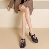 westory2024秋季新款时尚优雅单鞋方扣水钻气质百搭平底乐福鞋女W24CM74731 商品缩略图6