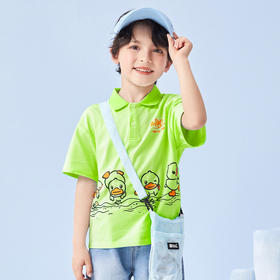 B.Duck小黄鸭童装夏季POLO衫110-150 BF2501915