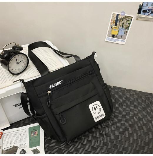 【超大容量！潮流双肩包书包】轻松存放课本、笔记本、文具等学习用品，高中学生斜垮包开学季L六一儿童节礼物 商品图5