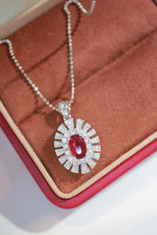 1.0ct 红宝石吊坠 商品图2
