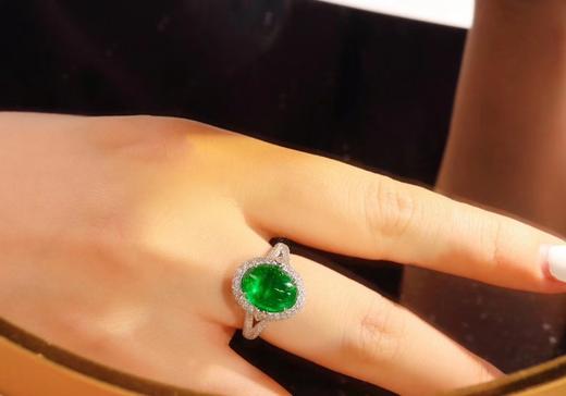 3.6ct 祖母绿戒指 商品图4