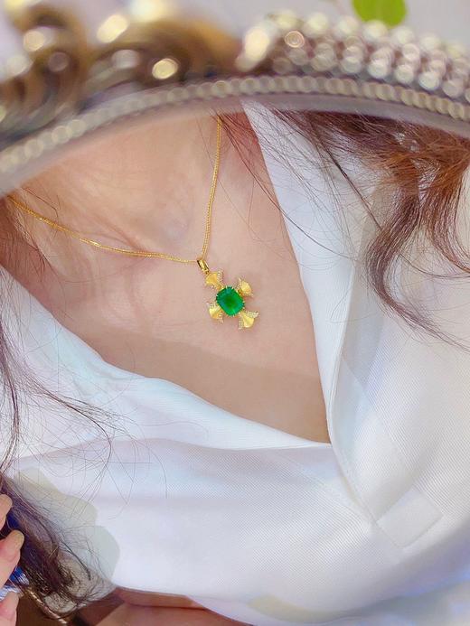 5.12ct 祖母绿吊坠 商品图7