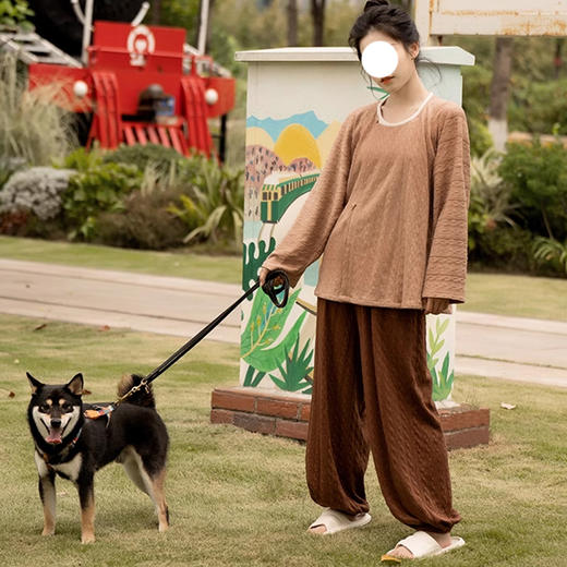 裁缝学苑AS293圆领衫松紧裤打底家居服套装纸样女装上衣+裤子样板 商品图3