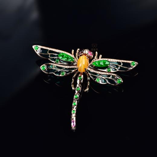 【腾飞】欧珀蜻蜓胸针-XZ12403026 商品图1