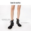 lost in echo设计师品牌小众设计感环带翘方头粗跟百搭短靴踝靴女 商品缩略图2