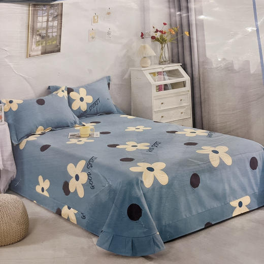 圣德莉柠檬竹小棉床单S-6871（颜色，样式随机发） 商品图1