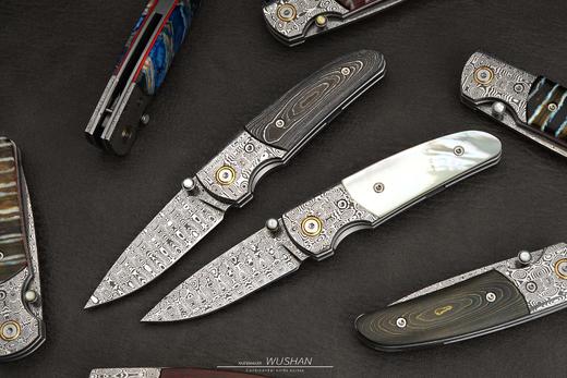 三希堂  现代刀系列  猛犸小折  未开刃 商品图2