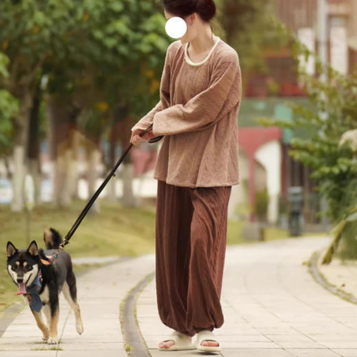 裁缝学苑AS293圆领衫松紧裤打底家居服套装纸样女装上衣+裤子样板 商品图4