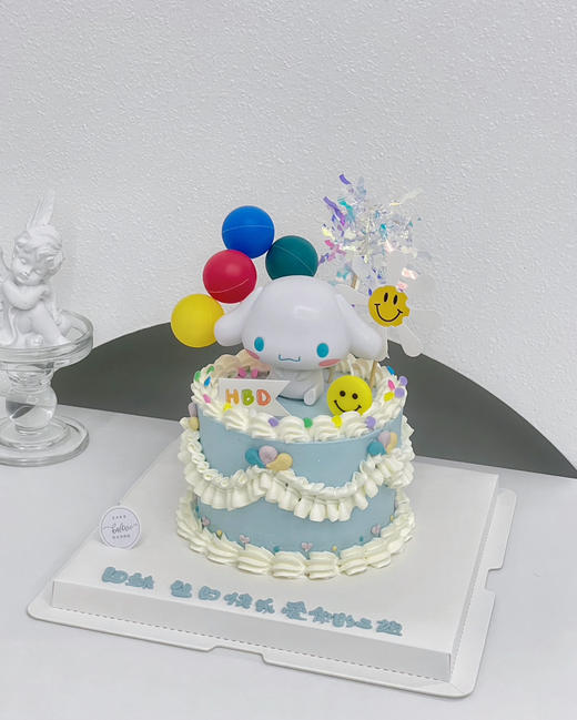 玉桂狗大耳狗男孩女孩女生周岁蛋糕 商品图0