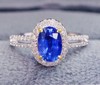1.2ct 蓝宝石戒指 商品缩略图0
