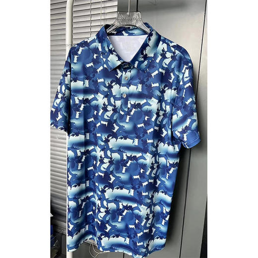 奥地利KKG男士印花短袖Polo衫活动期间买2件发3件 商品图8