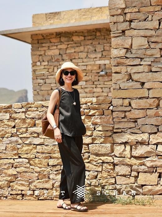 PETIT SCHAN小闪 CLO#540 Jiangnan 江南 香云纱无袖小衫 商品图1