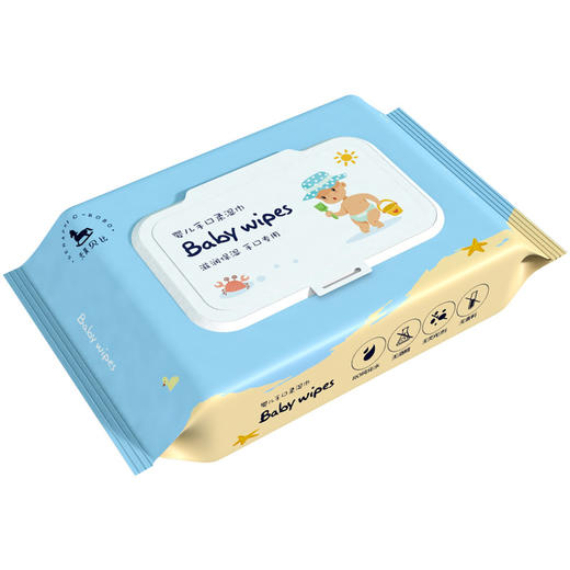 婴儿湿巾纸宝宝手口专用湿纸巾屁屁新生儿童大包带盖湿巾现货批发 商品图4