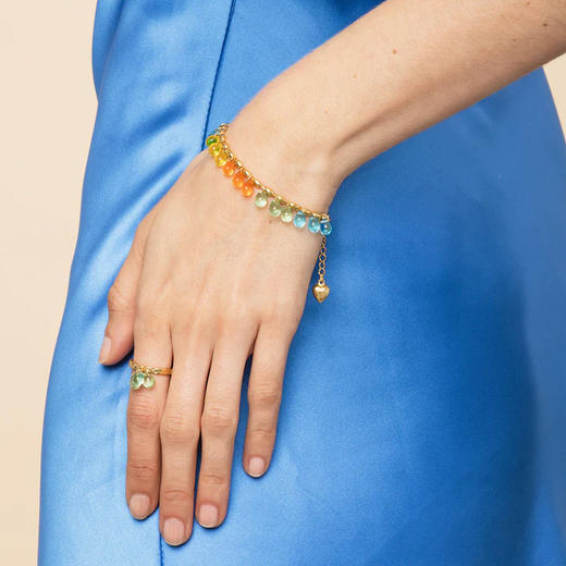 订购6周到｜Annele-Juicy Fusion-缤纷果汁 金色 手链［芬兰设计师］ 商品图2