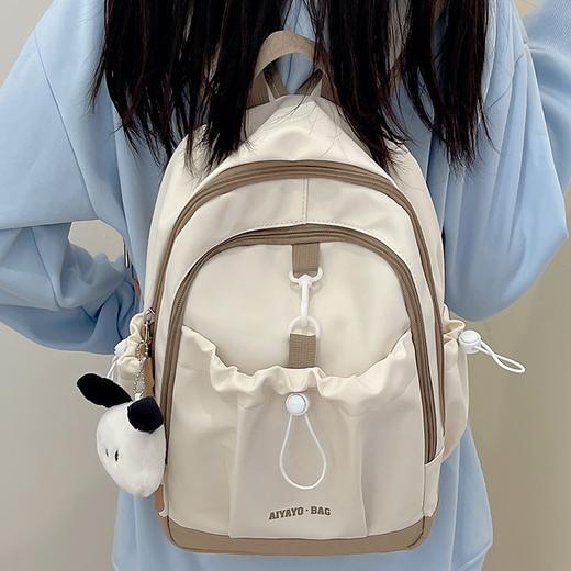 【港风ins百搭！可爱甜美背包】潮流时尚百搭，立体有型不扁塌，防滑耐磨，初中高中学生双肩包，大学生小背包旅行背包L 商品图1