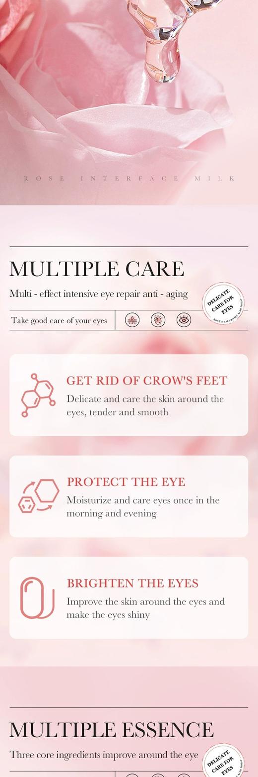 BIOAOUA玫瑰滋润爽肤水补水保湿面霜滋润身体乳 商品图1