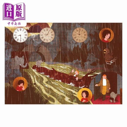 【中商原版】桥梁漫画 假期 Blexbolex VACATION 英文原版 小初文学 儿童图画图像小说漫画读物 图画故事 精装进口图书 7岁+ 商品图2