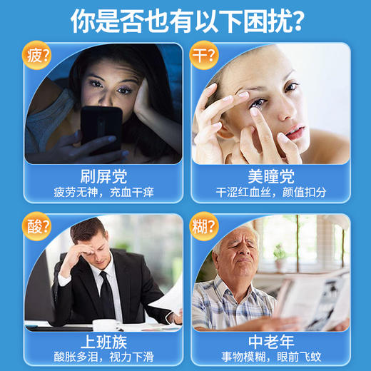 【保护视力 缓解视疲劳】紫一越橘叶黄素β胡萝卜素软胶囊 60粒/瓶 商品图1