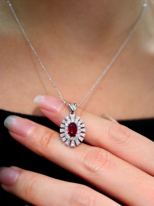 1.0ct 红宝石吊坠 商品图7