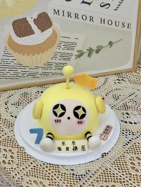 蛋仔模型公仔蛋糕