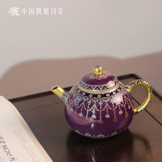 问鼎钧瓷梨韵壶 (锦上繁华) （缺货）南宫壶 (锦上繁华) 商品图1