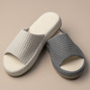 【华夫格拖鞋】华夫格拖鞋家用布艺拖鞋情侣地板地毯防水拖鞋夏季拖 商品缩略图5