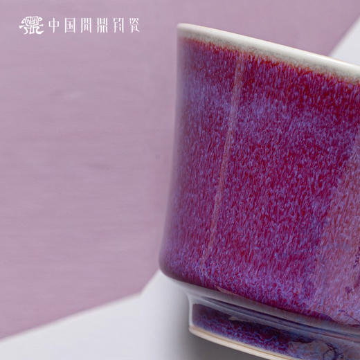 问鼎钧瓷鹅黄青花精工款华彩盖碗(碧水秋山) 商品图4