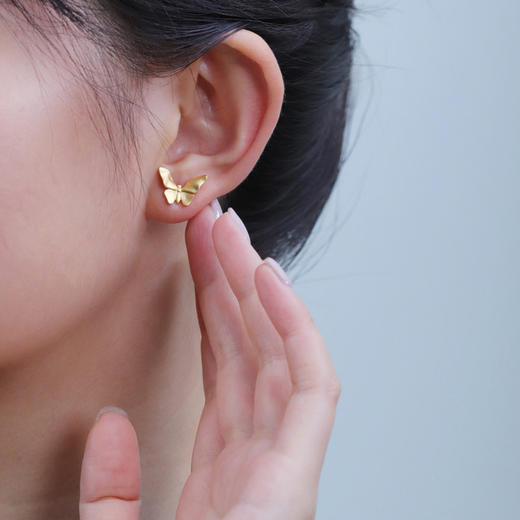 听蝶 S925纯银耳饰 商品图2