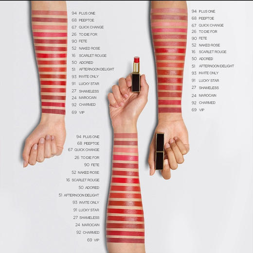 美国 TOM FORD汤姆福特 黑细管丝缎哑光口红 商品图8