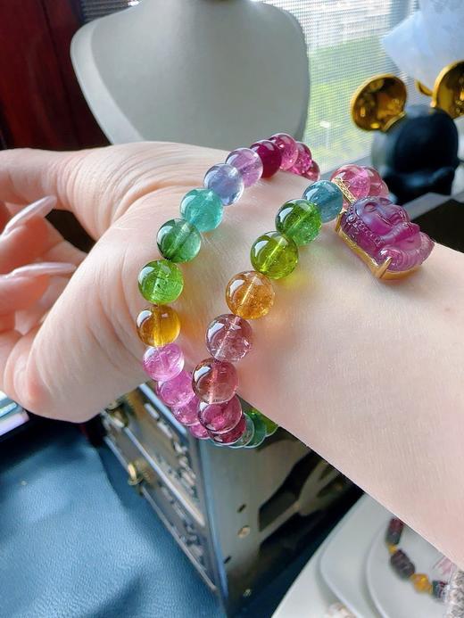 33.82g 6mm 碧玺手链 商品图7